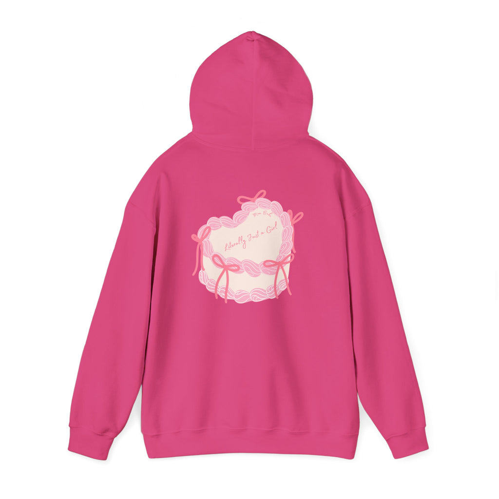 Mom Babe Literally Just a Girl - Cake Graphic Hoodie