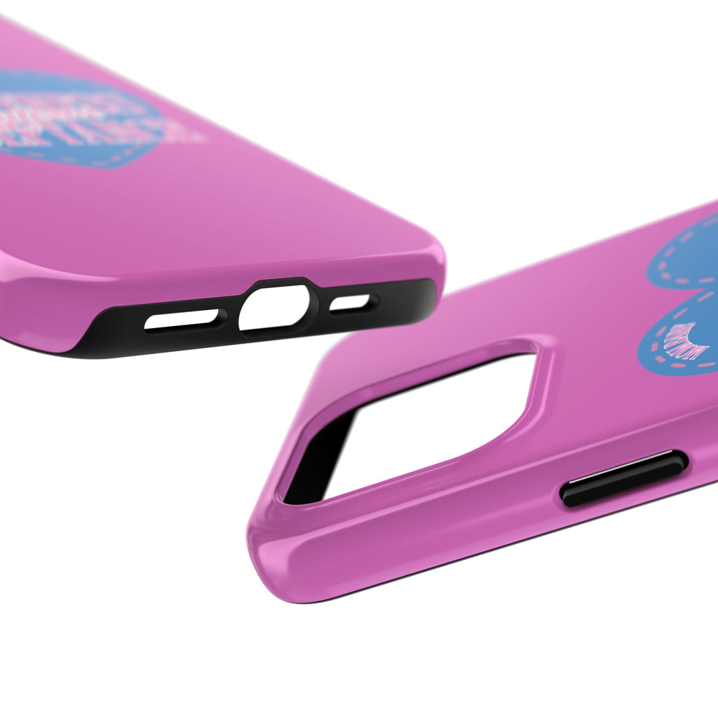 Autism Awareness and Acceptance — Stitched Heart Phone Case
