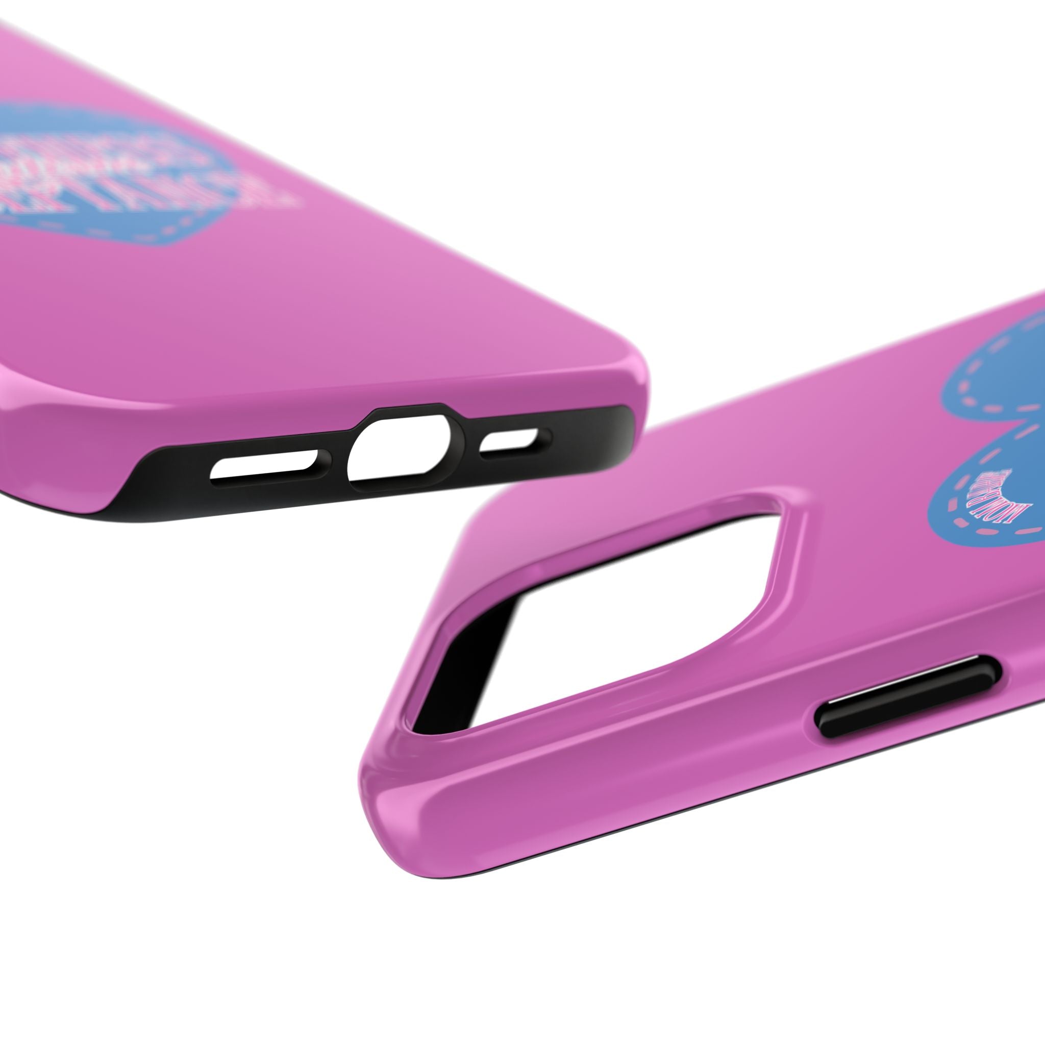 Autism Awareness and Acceptance — Stitched Heart Phone Case