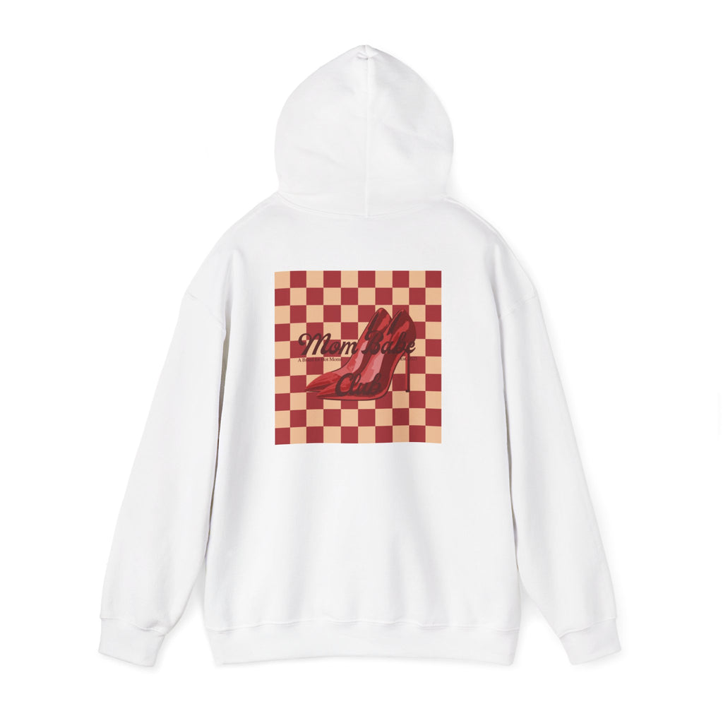 Mom Babe Club - For Hot Moms Heel Graphic Hoodie