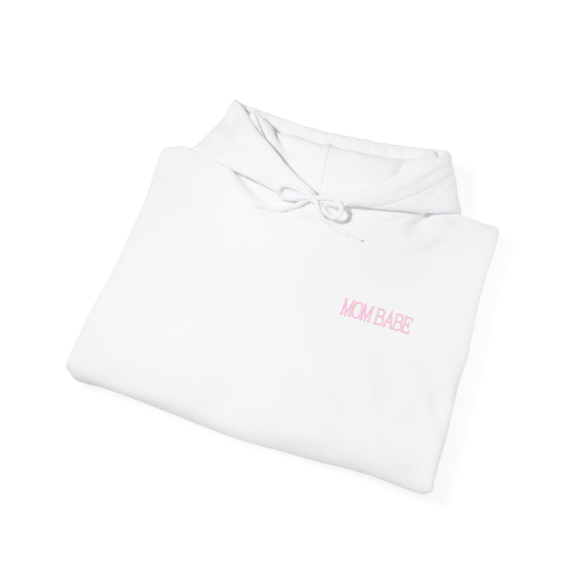 Mom Babe — Holographic Graphic Hoodie