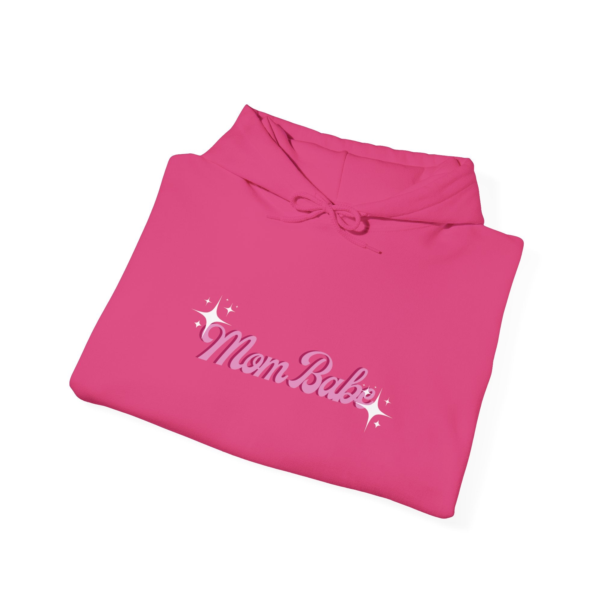 Mom Babe Club - For Hot Moms — Pink Graphic Hoodie