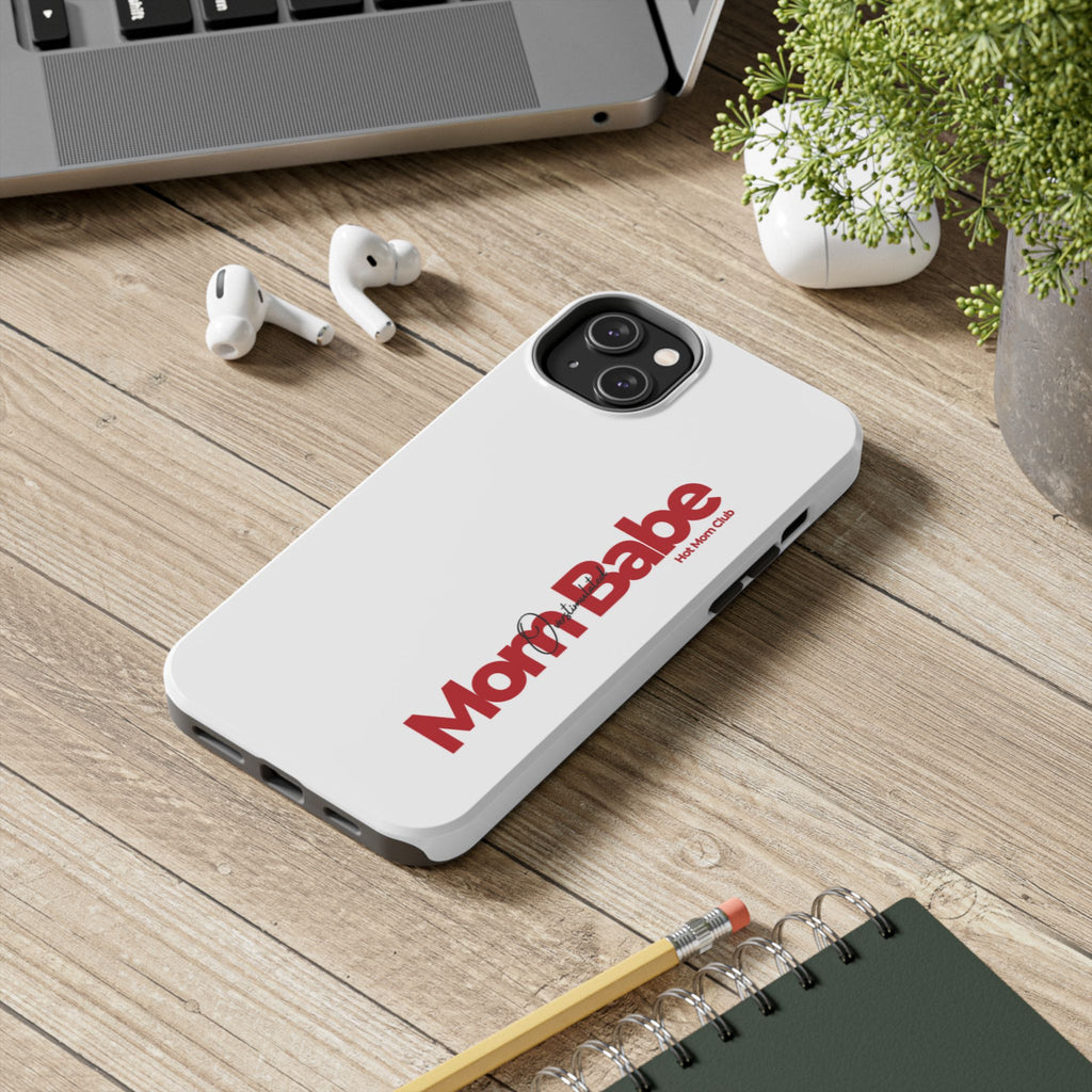 Overstimulated Mom Babe Tough Phone Case