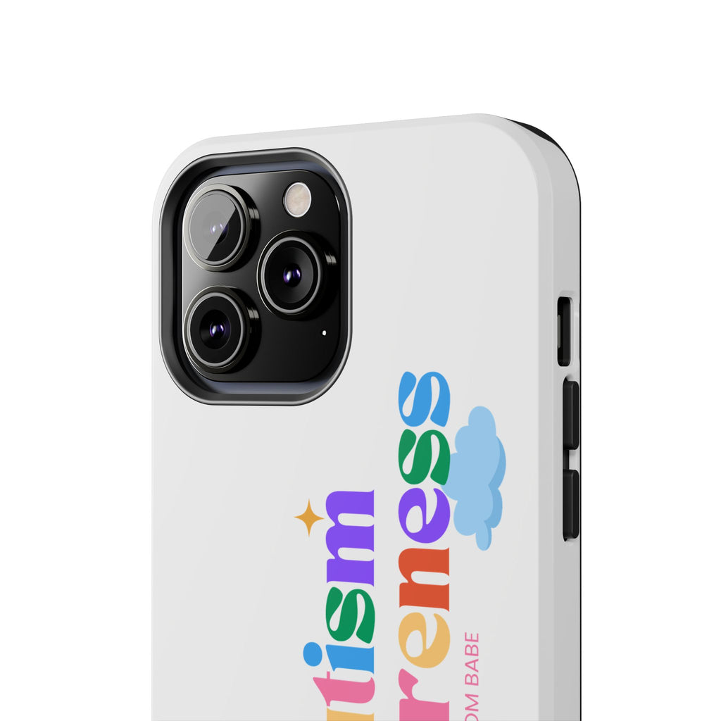 Copy of Autism Awareness and Acceptance — Checkered Heart Phone Case