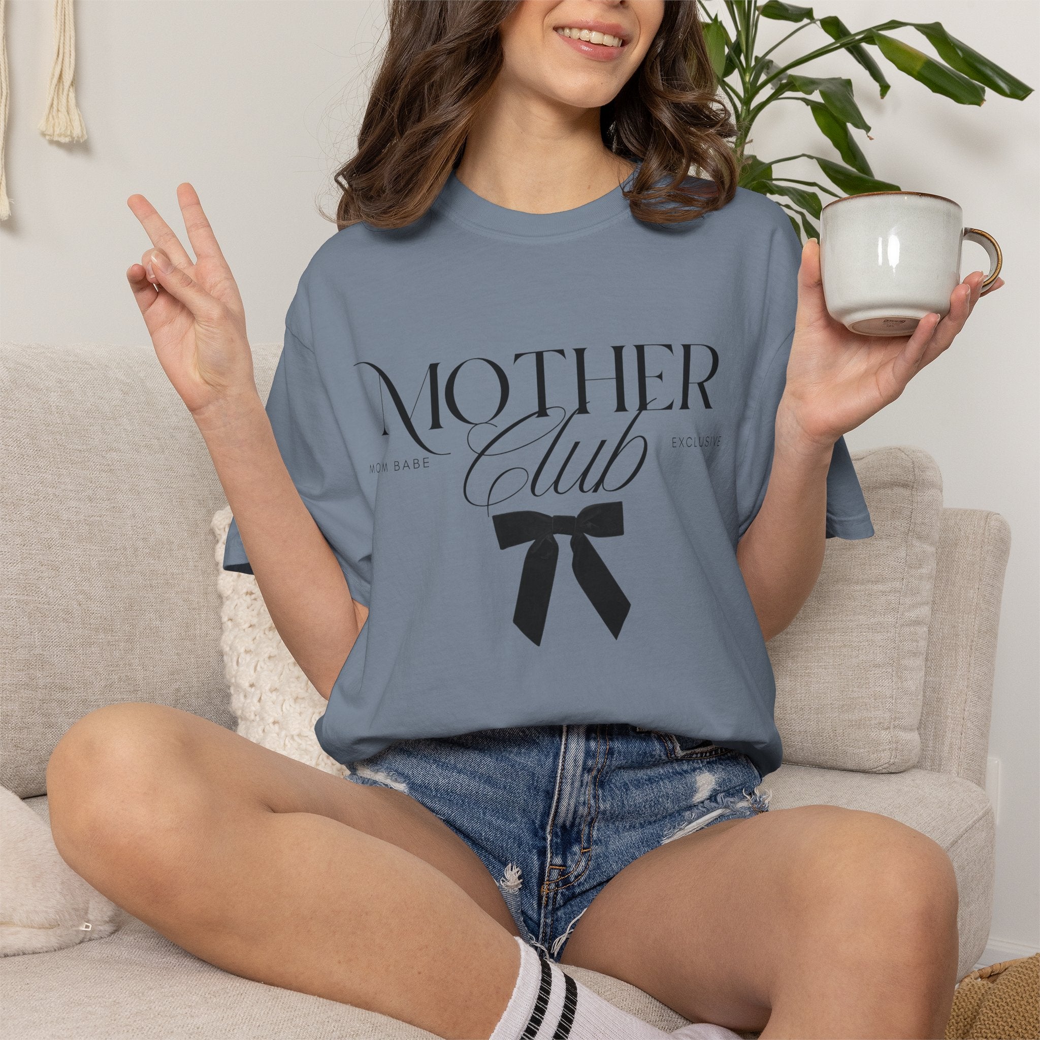 Mother Club Mom Babe Exclusive Tee - Black