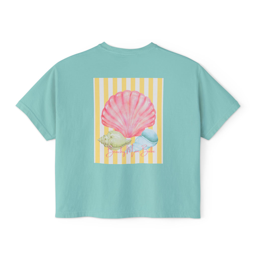 Beach Mom Babe - Pastel Shell Graphic Tee