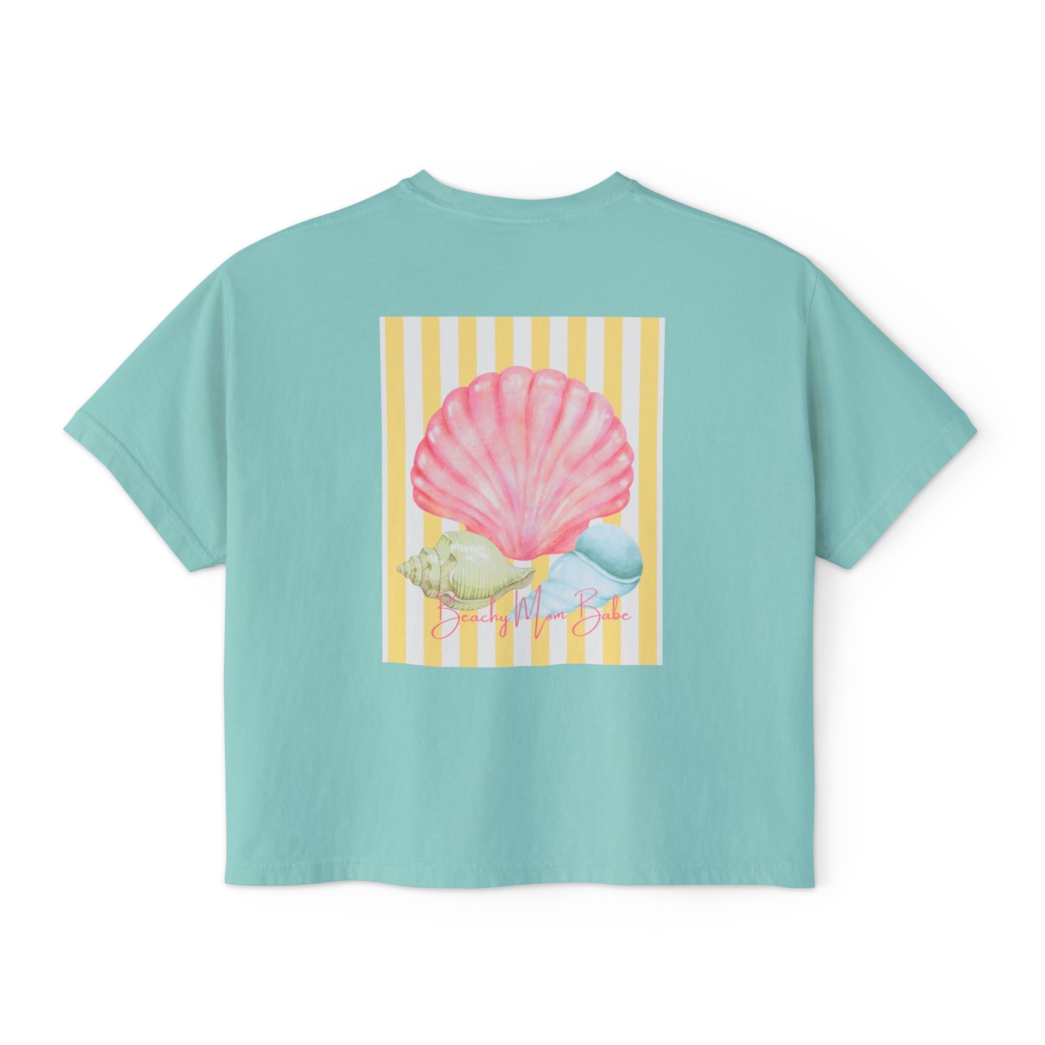 Beach Mom Babe - Pastel Shell Graphic Tee