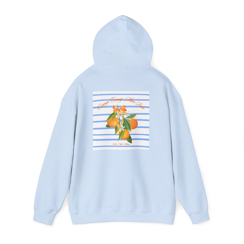 Orange County Mom Babe — Orange Blossom Graphic Hoodie