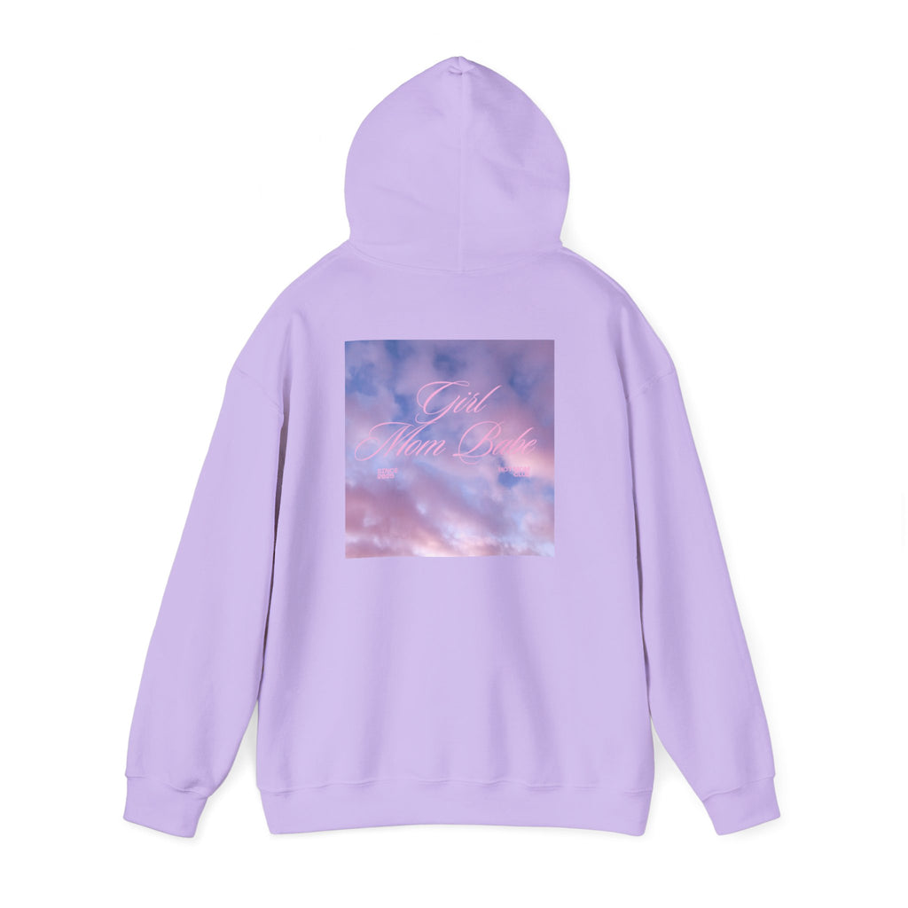 Girl Mom Babe - Cloudy Graphic Hoodie