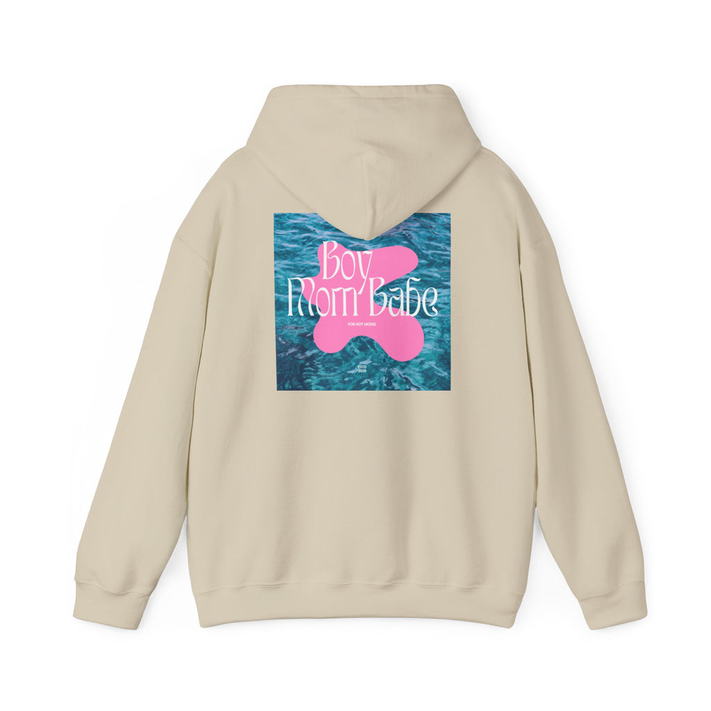 Boy Mom Babe — Water Graphic Hoodie