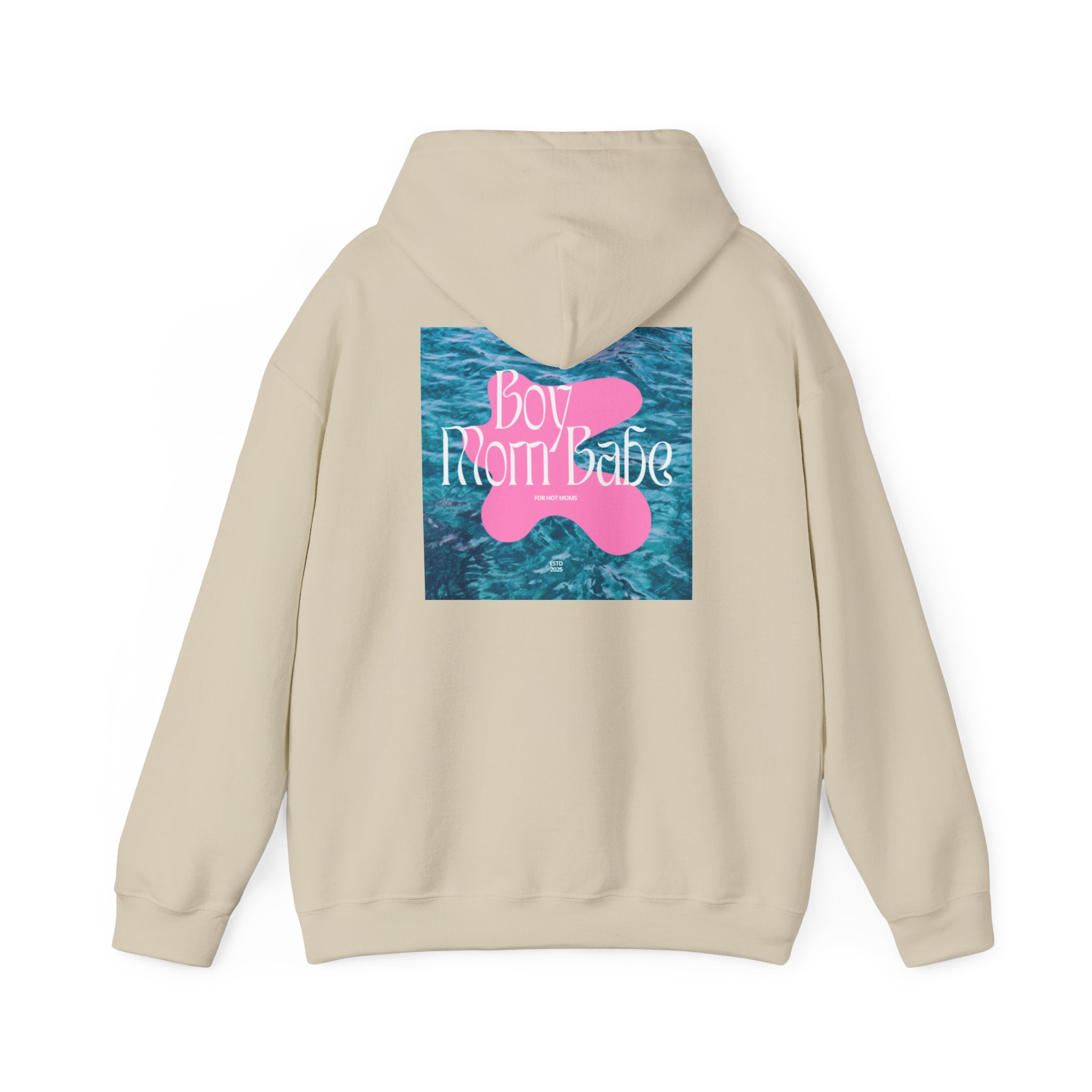 Boy Mom Babe — Water Graphic Hoodie