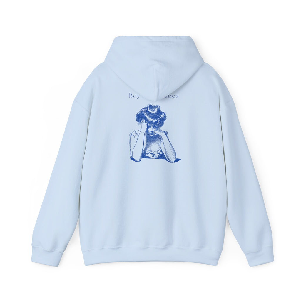 Boy Mom Babe - Vintage Graphic Hoodie