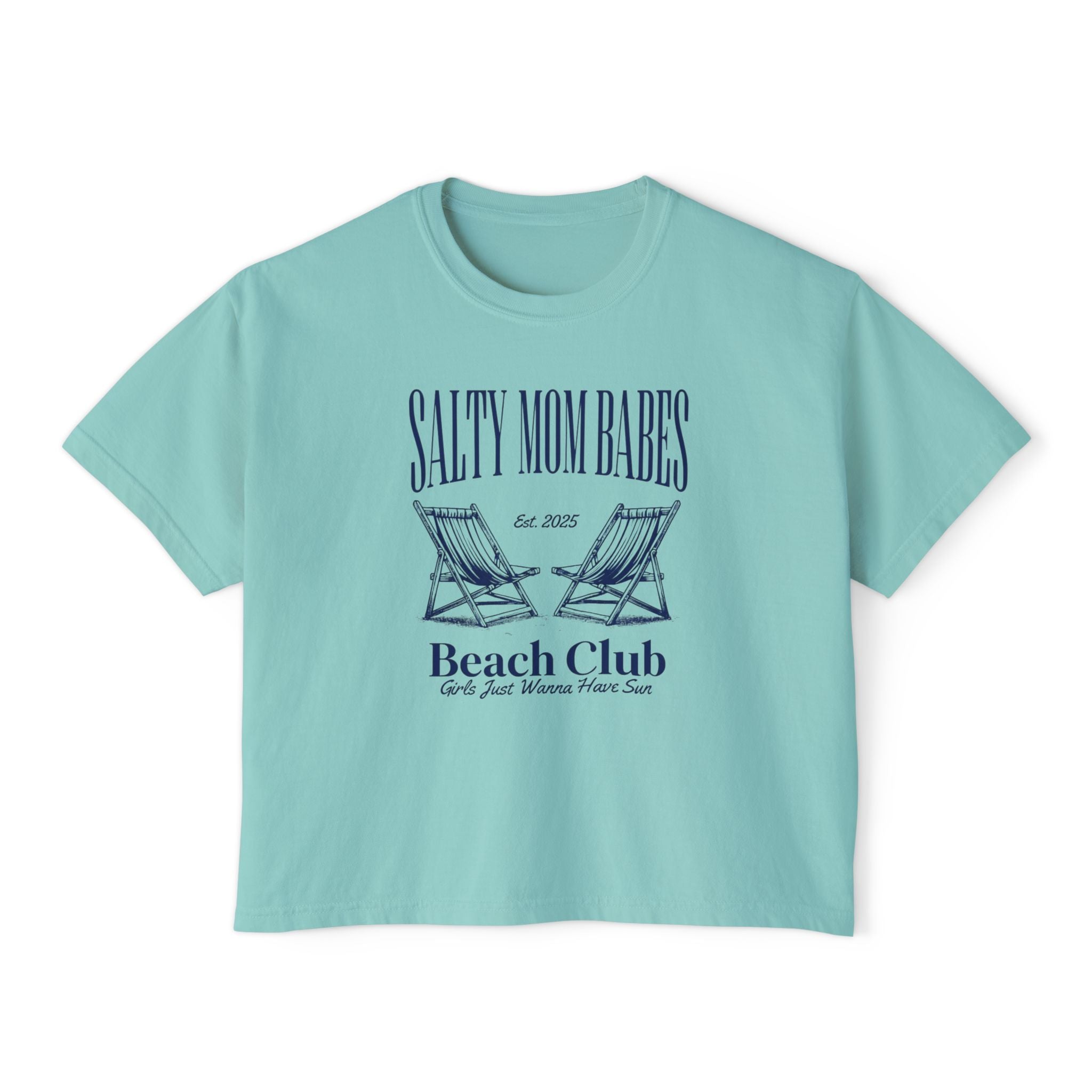 Salty Mom Babes Beach Club- Girls Just Wanna Have Sun Graphic Tee