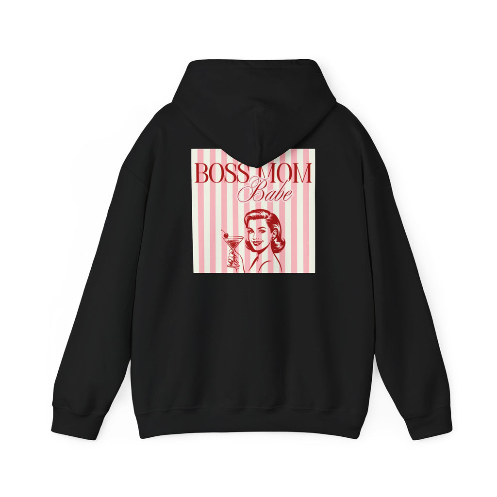 Boss Mom Babe — Vintage Retro Graphic Hoodie