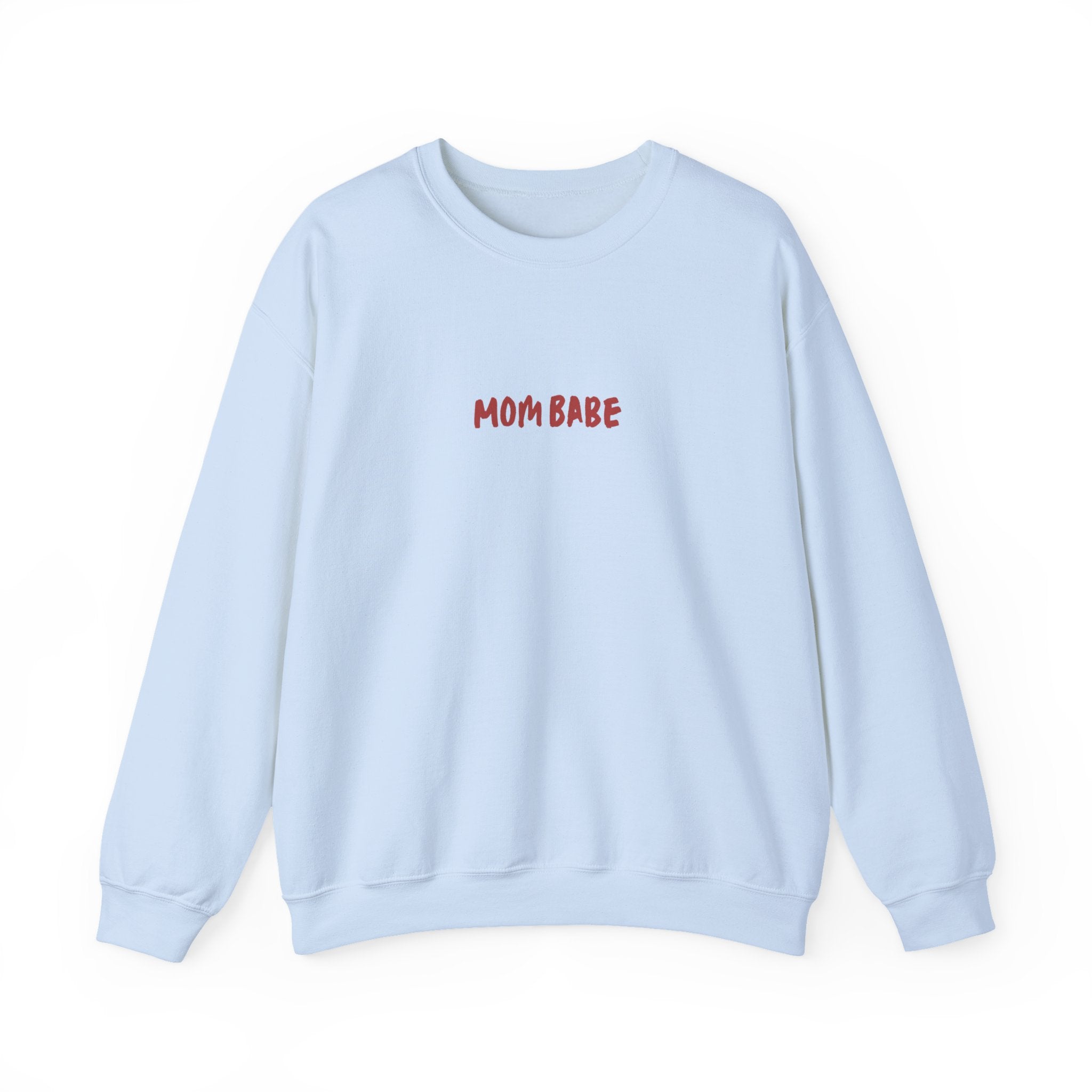 All Mom Babes Need - Graphic Check Sweatshirt