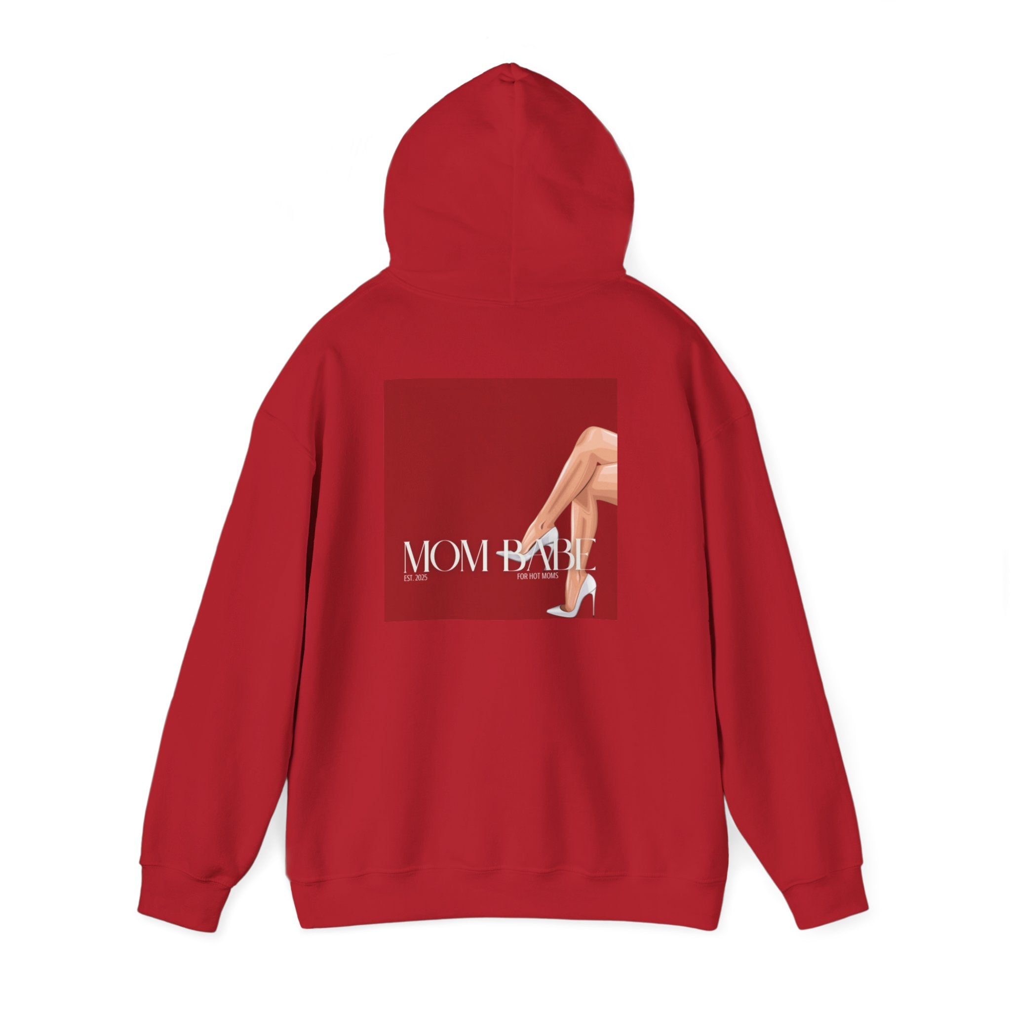 Mom Babe For Hot Moms - White Heels Graphic Hoodie