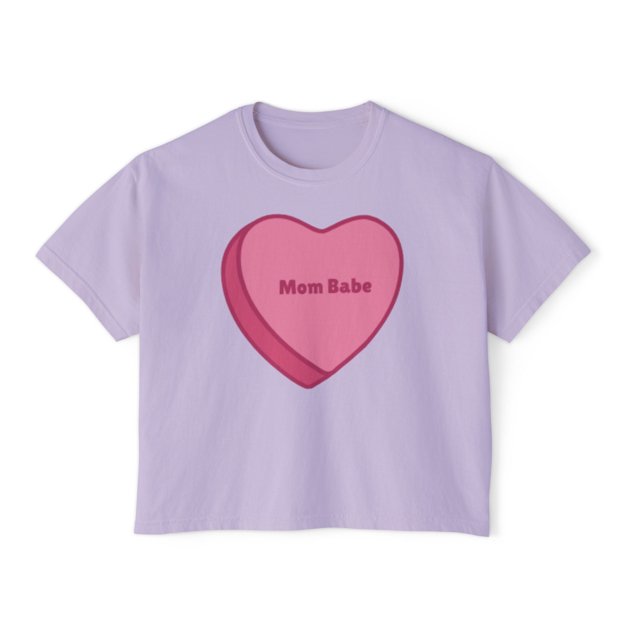 Mom Babe Be Mine - Conversation Hearts Graphic Tee