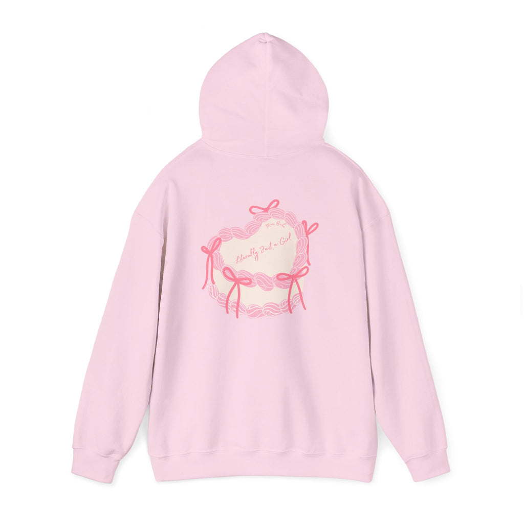 Mom Babe Literally Just a Girl - Cake Graphic Hoodie