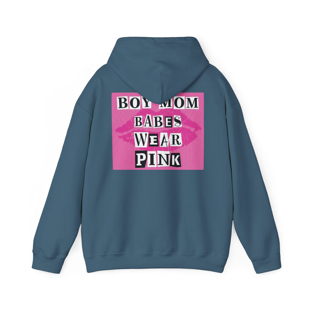 Boy Mom Babes Wear Pink - Graphic Hoodie