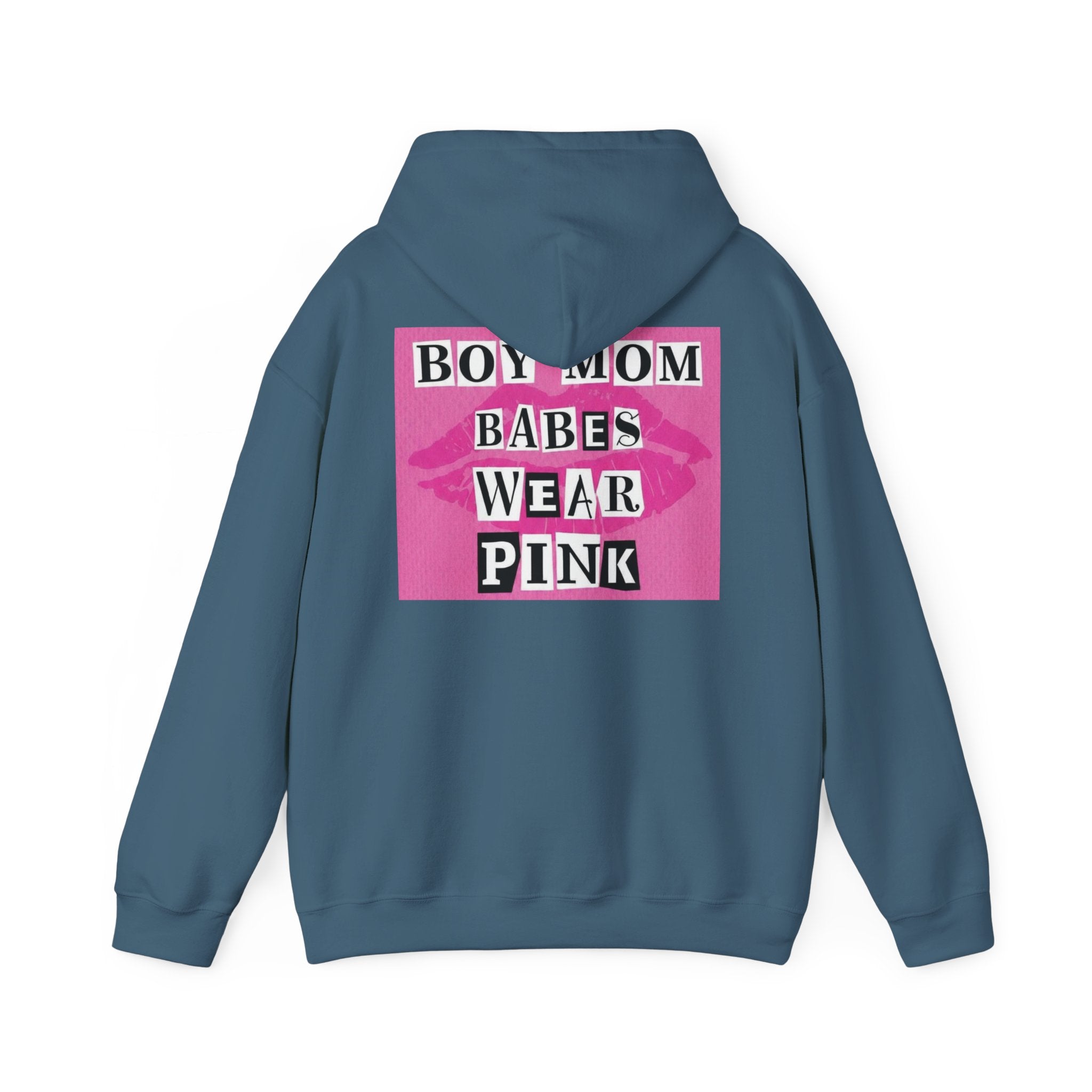 Boy Mom Babes Wear Pink - Graphic Hoodie