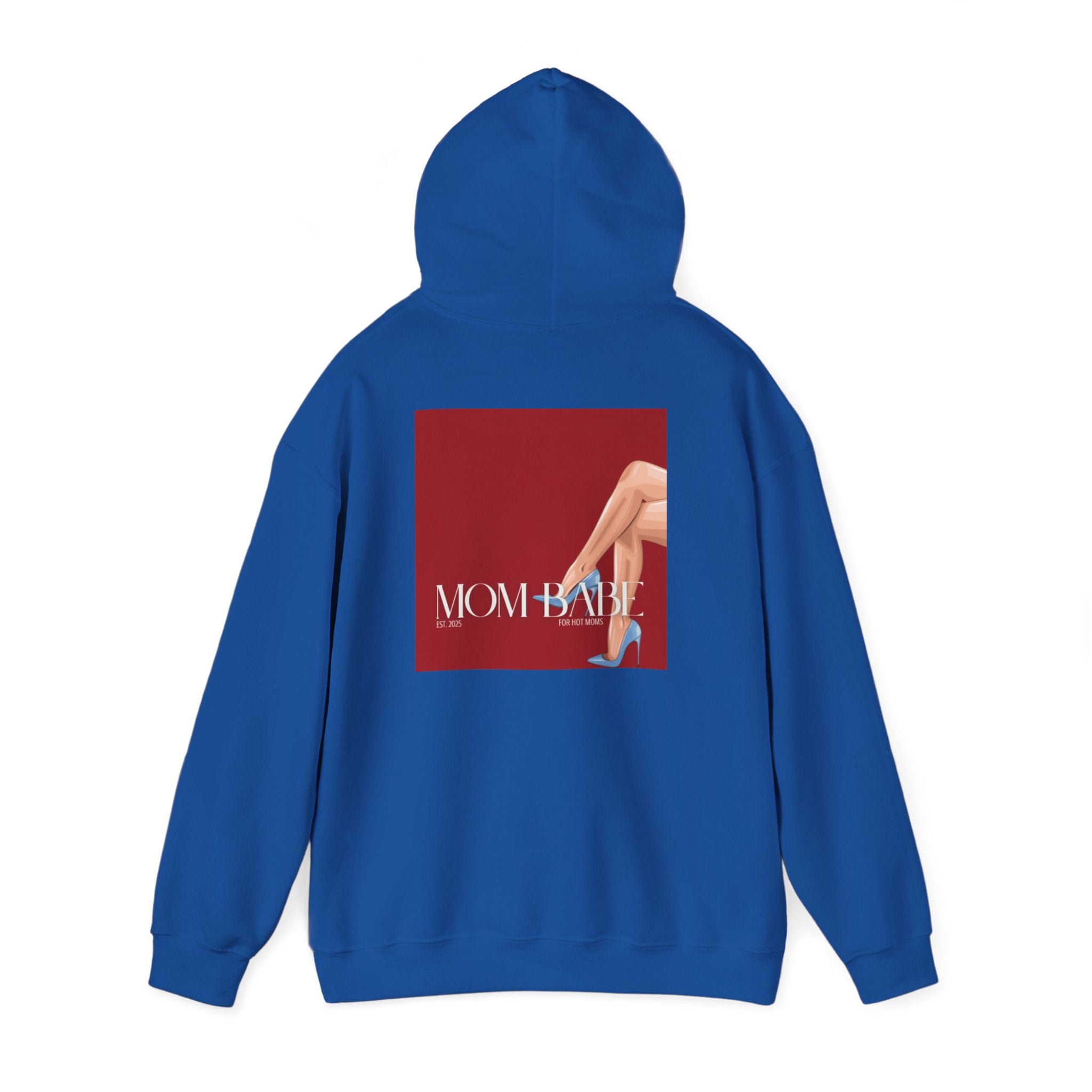 Mom Babe For Hot Moms - Blue Heels Graphic Hoodie