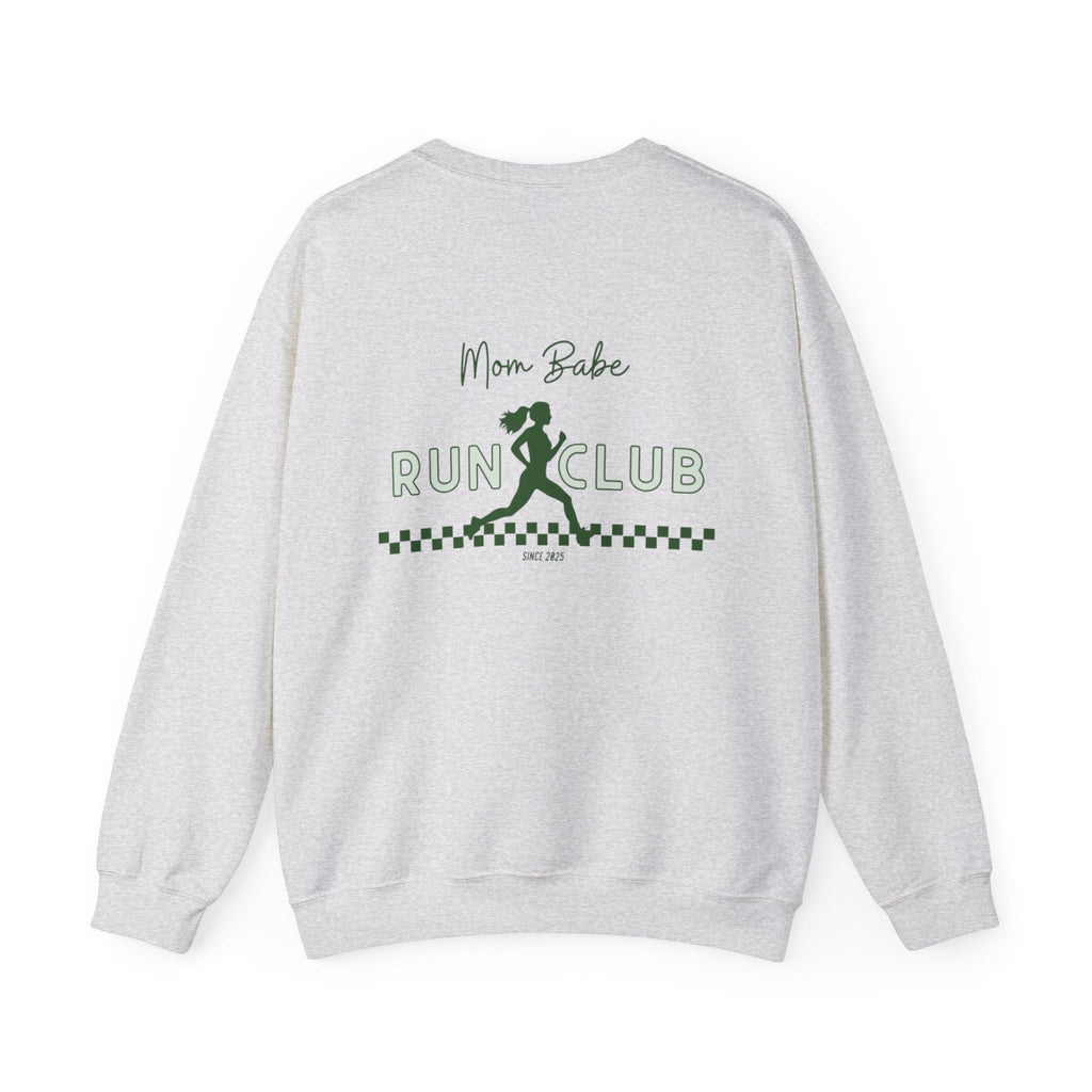 All Mom Babes Need - Graphic Check Sweatshirt