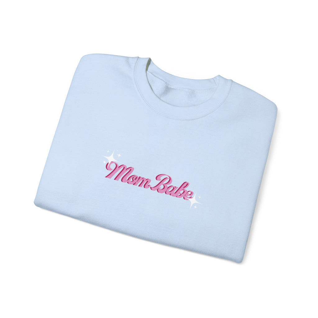 Mom Babe Club - For Hot Moms — Pink Graphic Sweatshirt