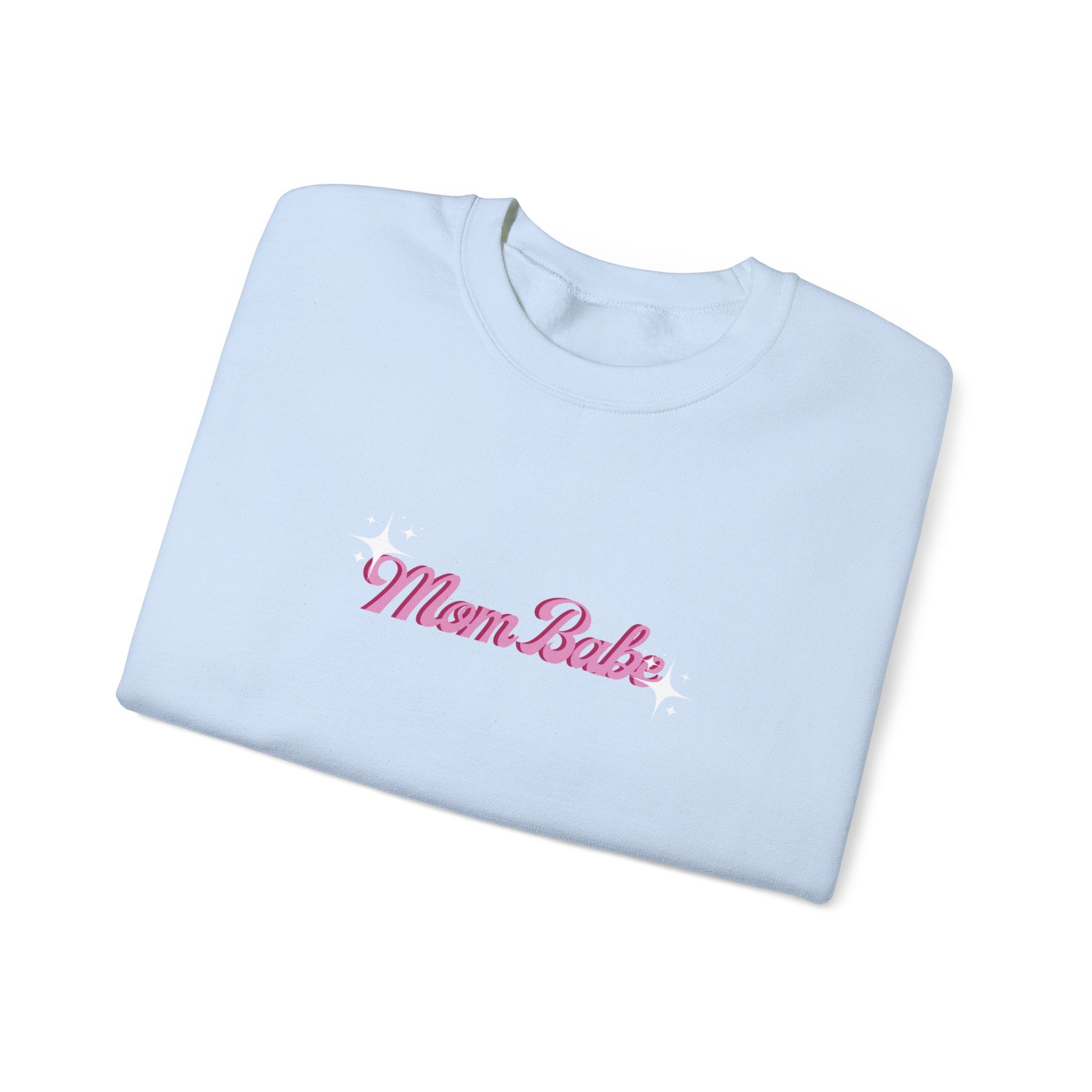 Mom Babe Club - For Hot Moms — Pink Graphic Sweatshirt