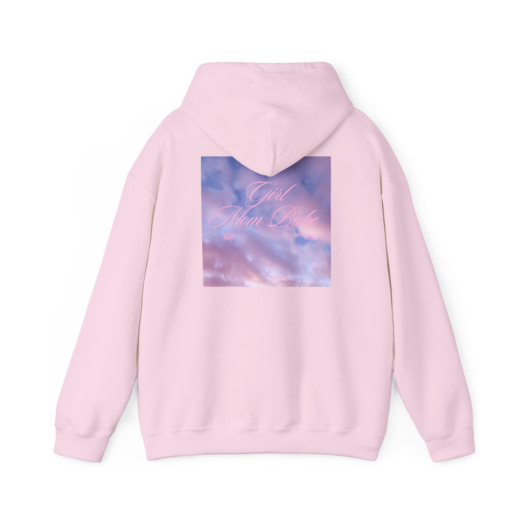 Girl Mom Babe - Cloudy Graphic Hoodie