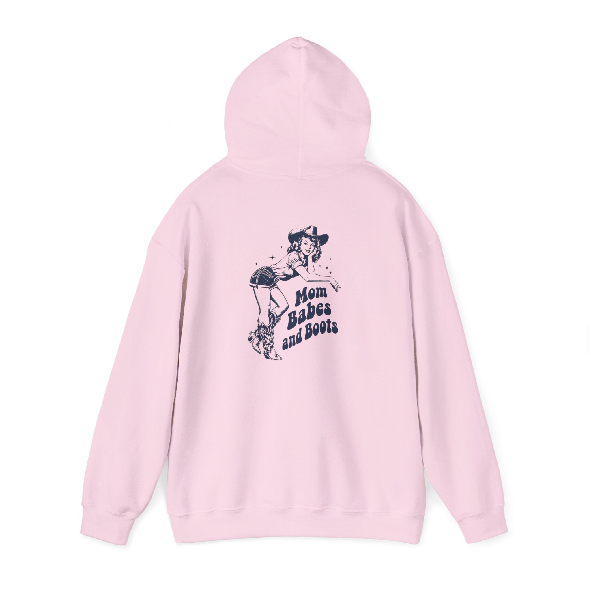 Mom Babes and Boots - Graphic Hoodie