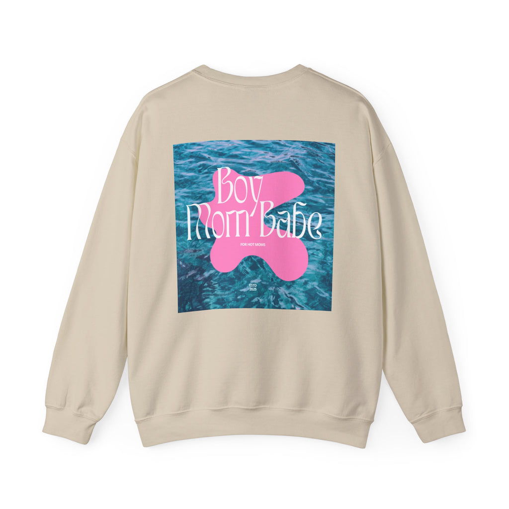 Boy Mom Babe — Water Graphic Sweatshirt