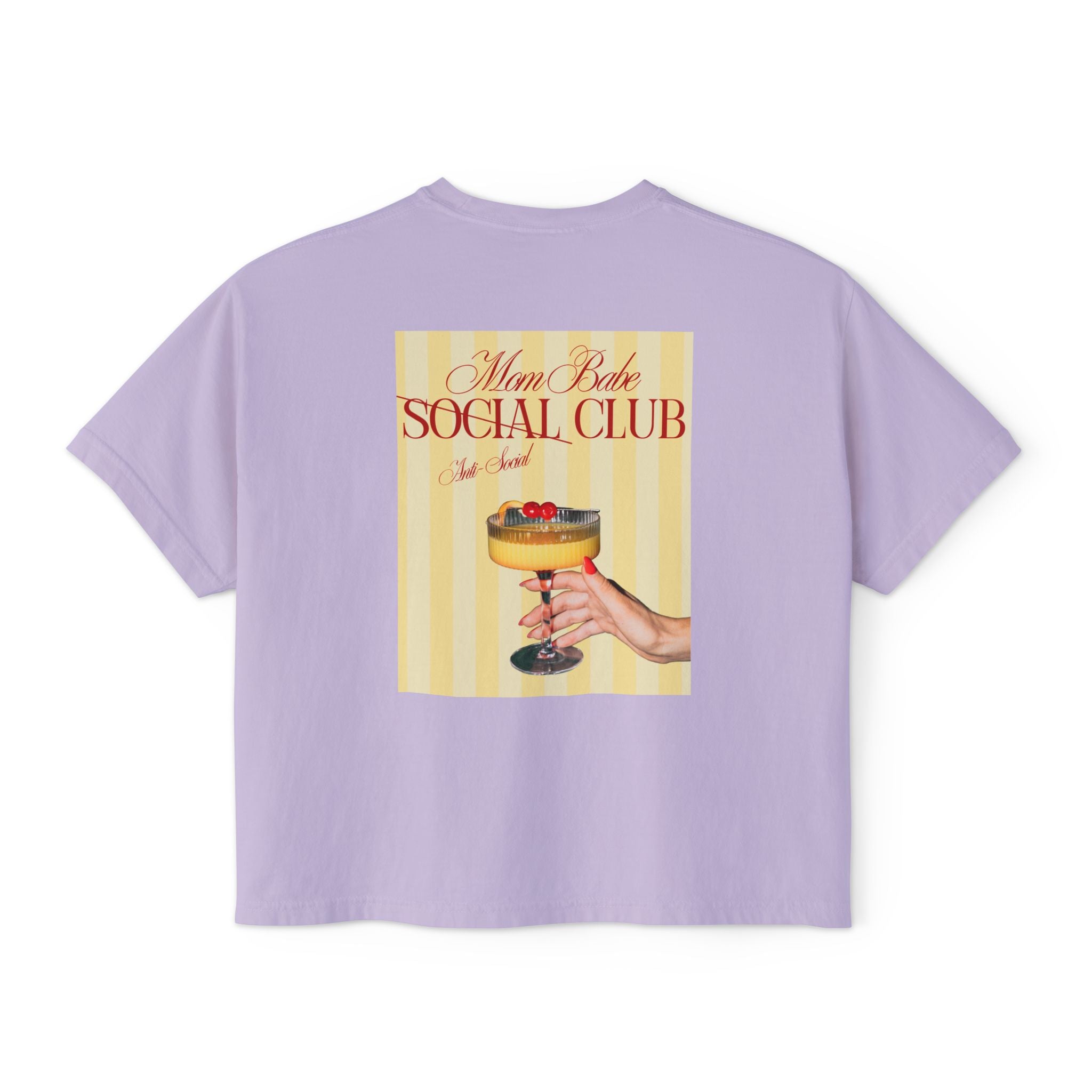 Mom Babe Anti-Social Club - Cocktail Graphic Tee