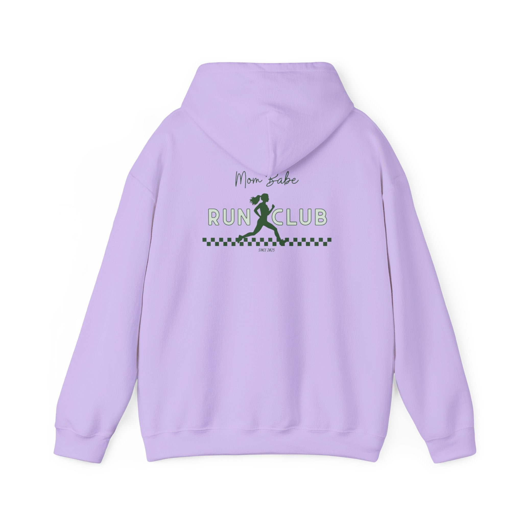 All Mom Babes Need - Graphic Check Hoodie