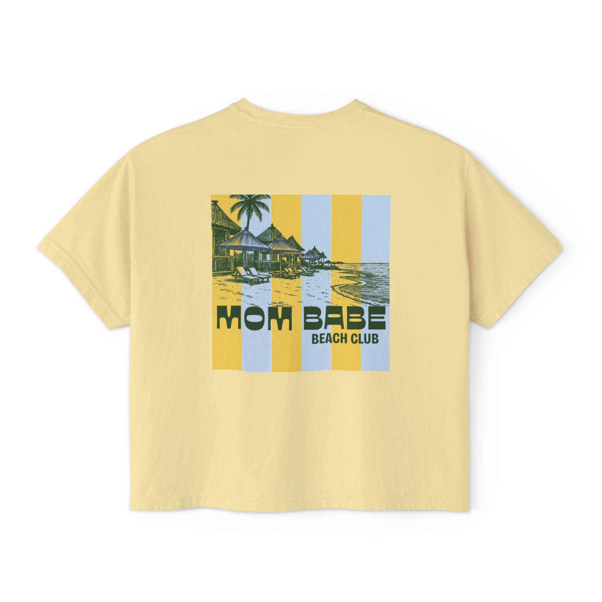 Mom Babe Beach Club - Graphic Tee