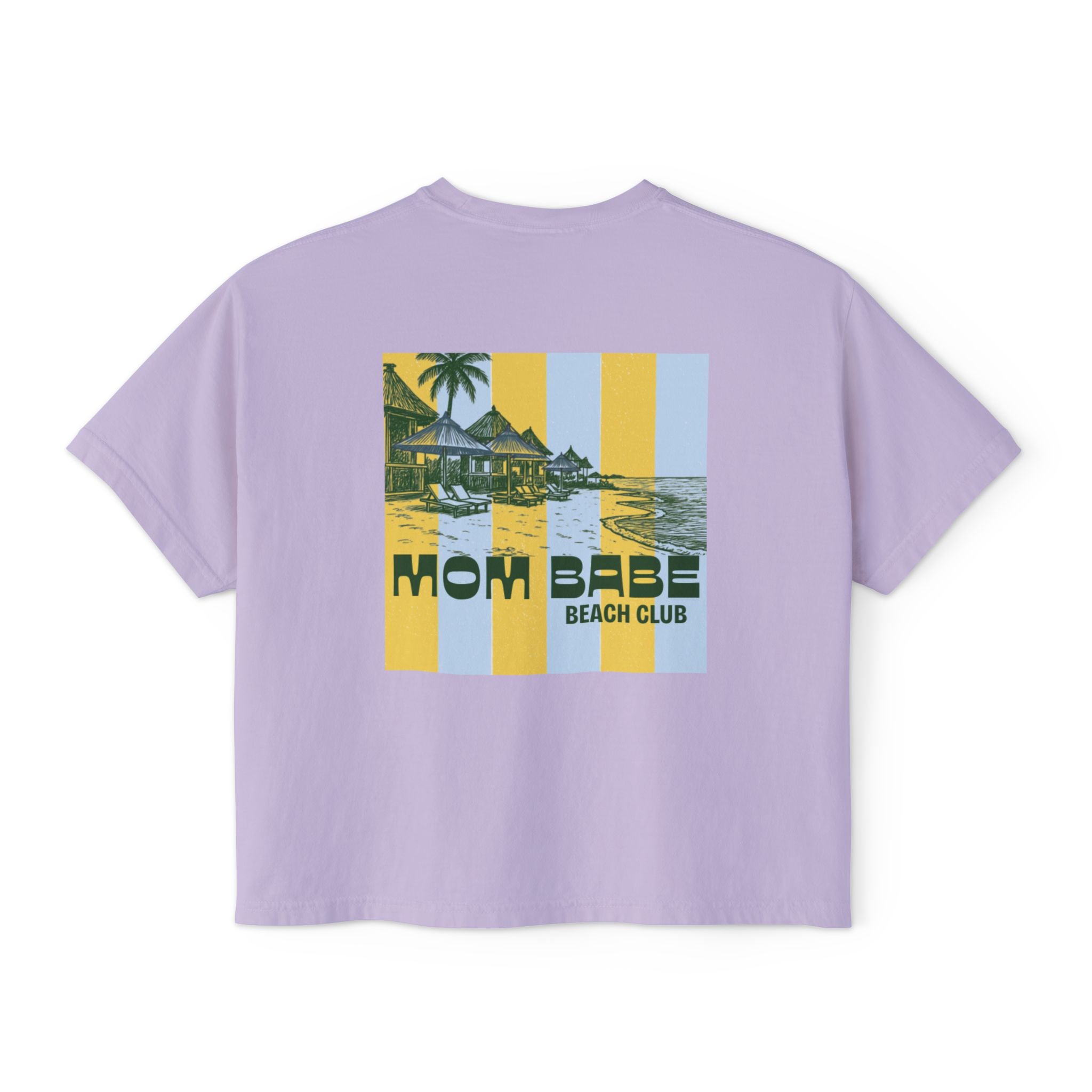 Mom Babe Beach Club - Graphic Tee