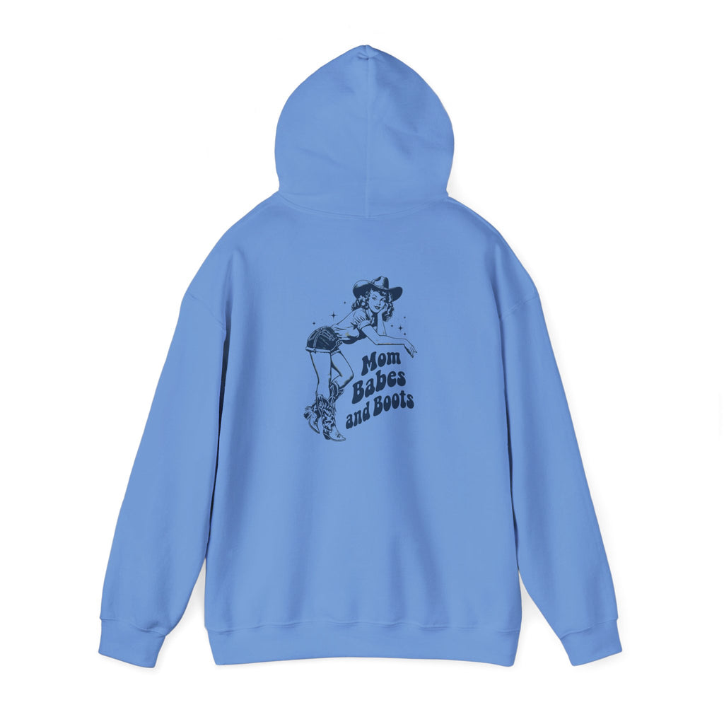 Mom Babes and Boots - Graphic Hoodie