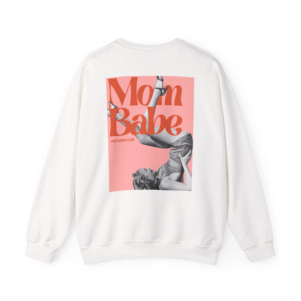 Mom Babe Hot Mom Club - Vintage Graphic Sweatshirt