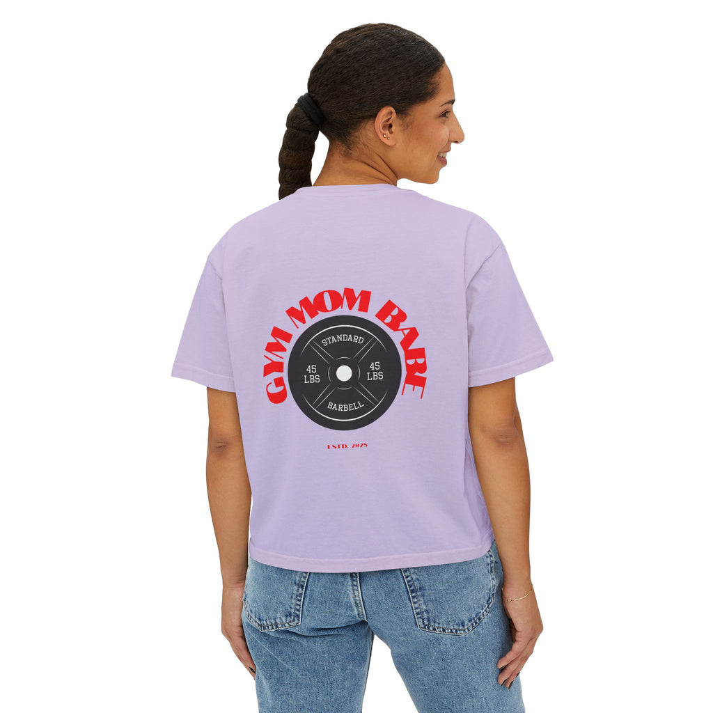 Gym Mom Babe — Weight Graphic Tee