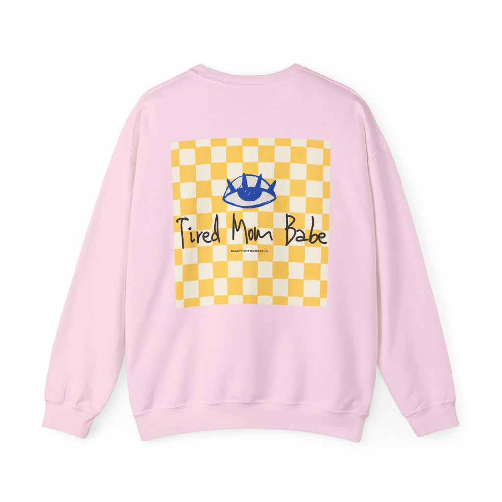 Tired Mom Babe - Eye Graphic Sweatshirt
