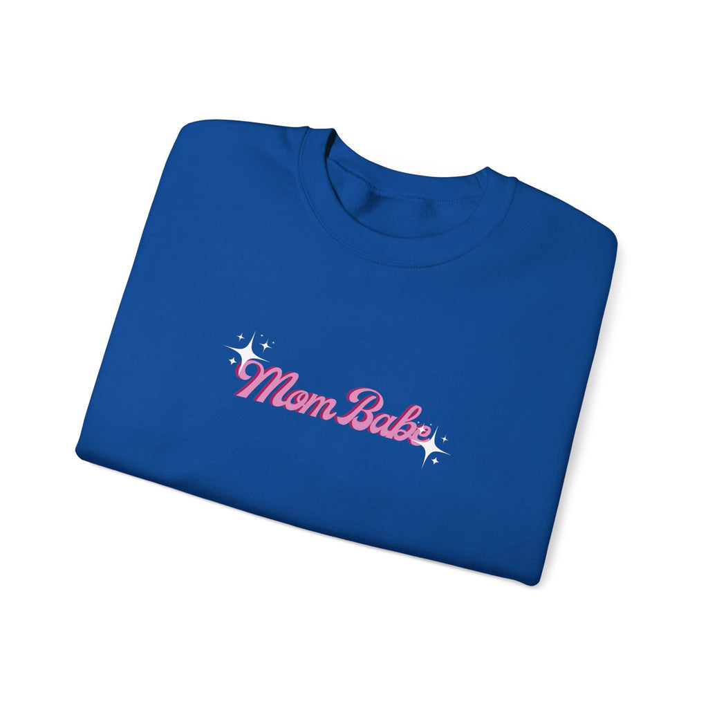 Mom Babe Club - For Hot Moms — Pink Graphic Sweatshirt