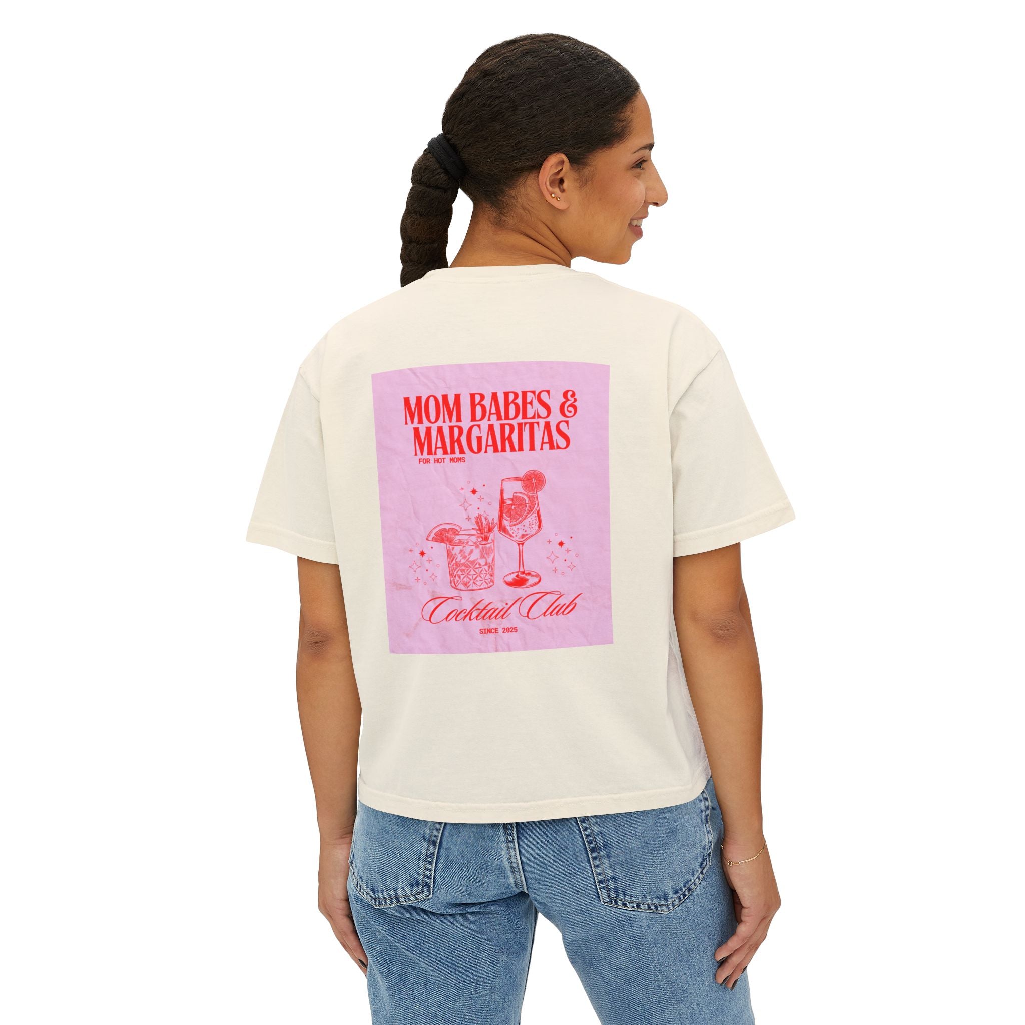 Mom Babes & Margaritas - Cocktail Club Graphic Tee