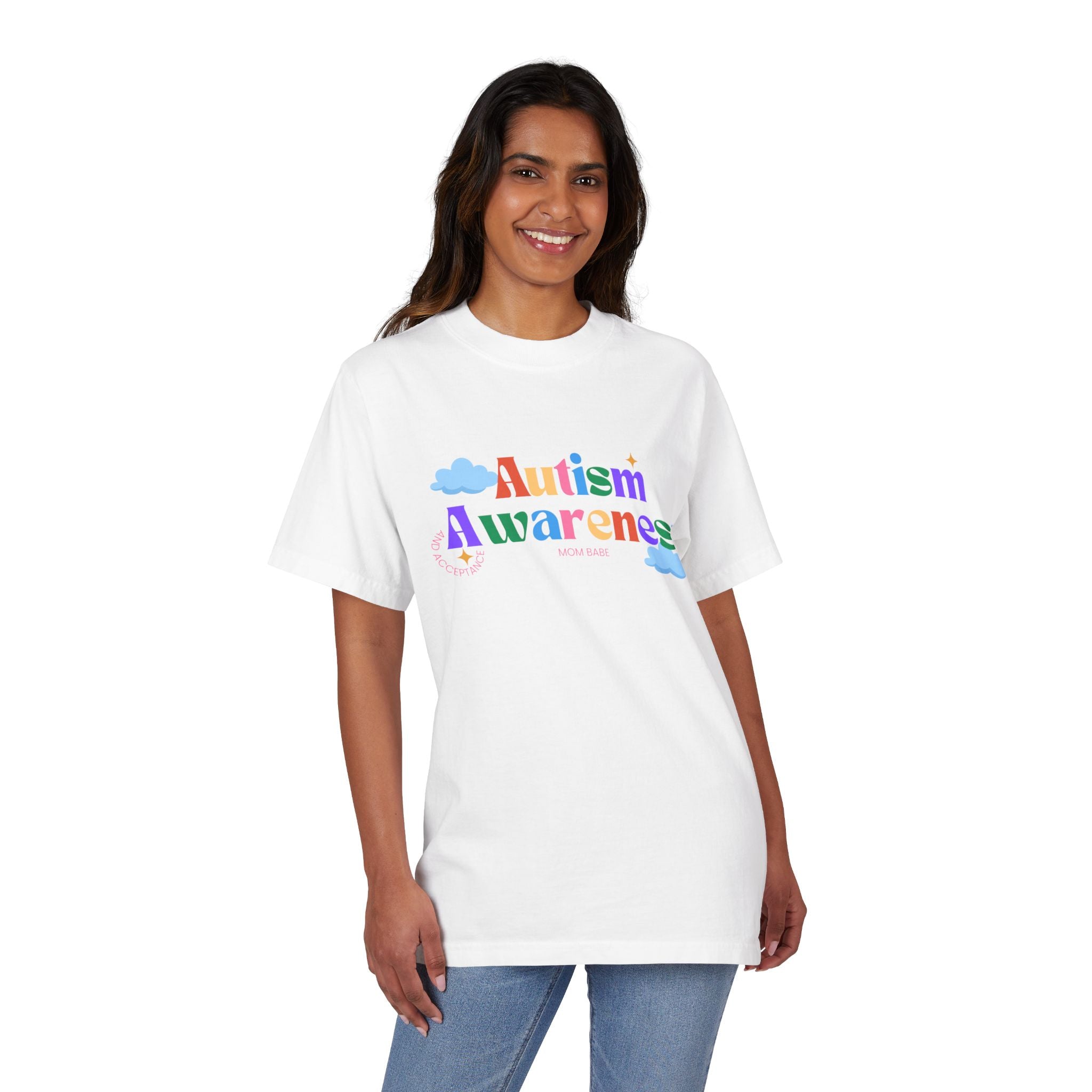 Autism Awareness and Acceptance — Oversized Drop Sleeve Tee