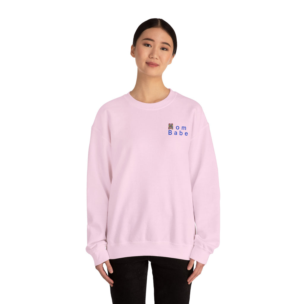 Mom Babe Autism Advocate - Graphic Sweatshirt