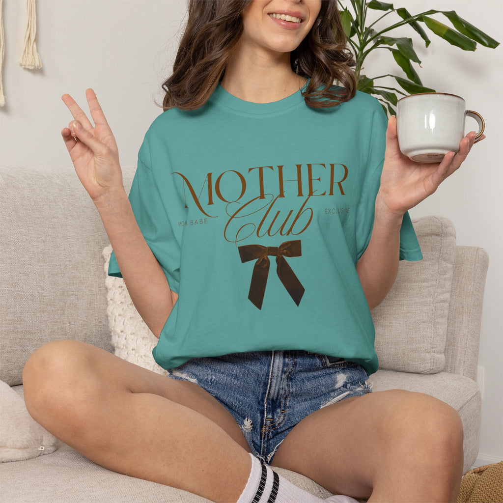 Mother Club Mom Babe Exclusive Tee - Mocha