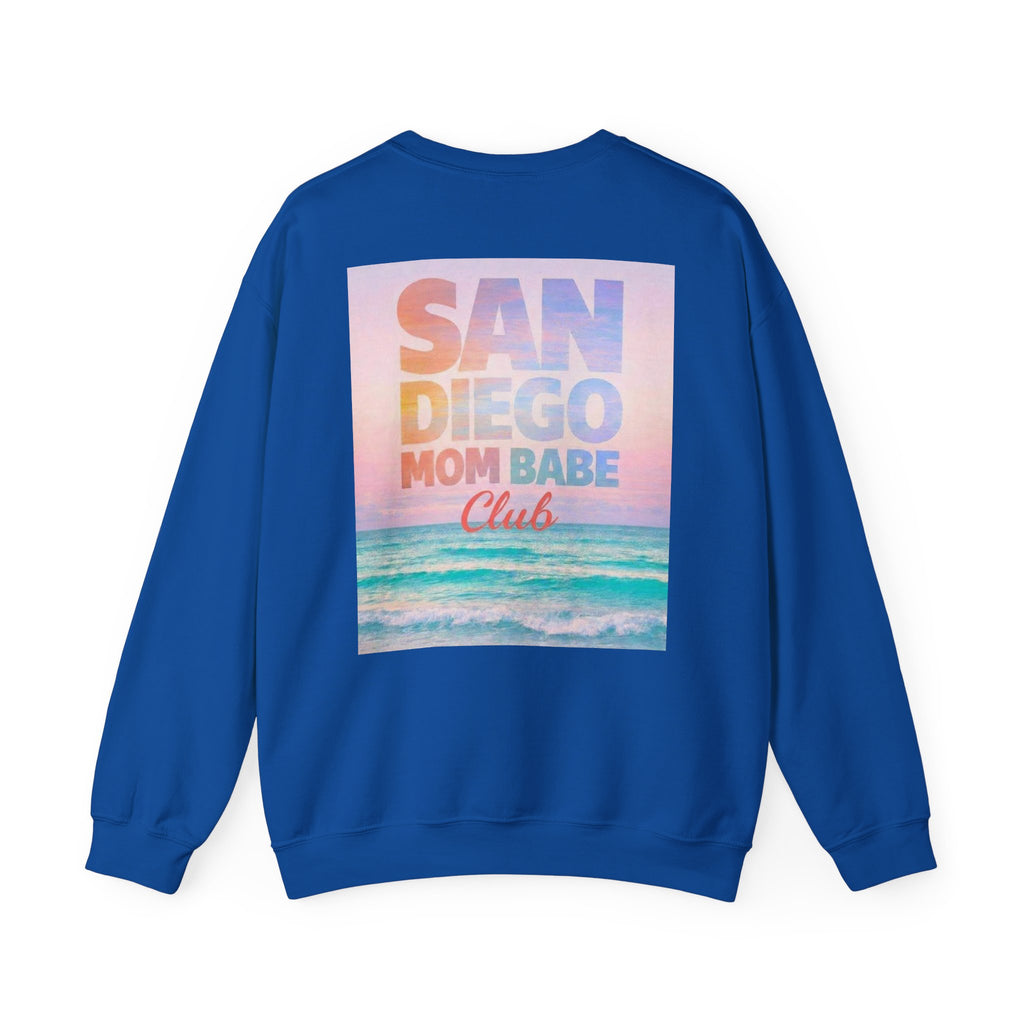 San Diego Mom Babe Club — Beach Graphic Sweatshirt