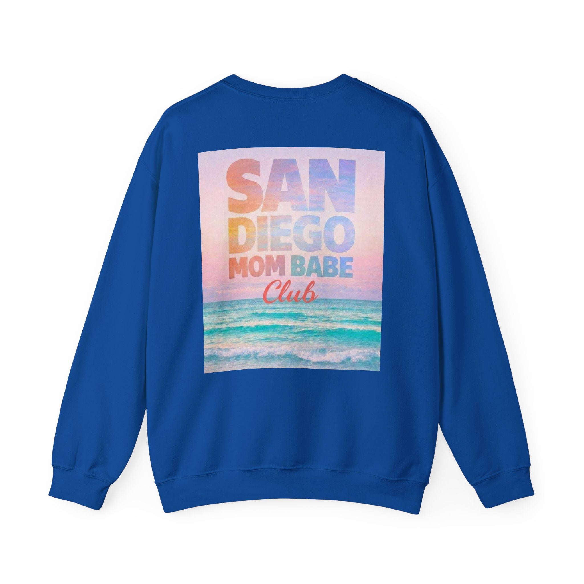 San Diego Mom Babe Club — Beach Graphic Sweatshirt