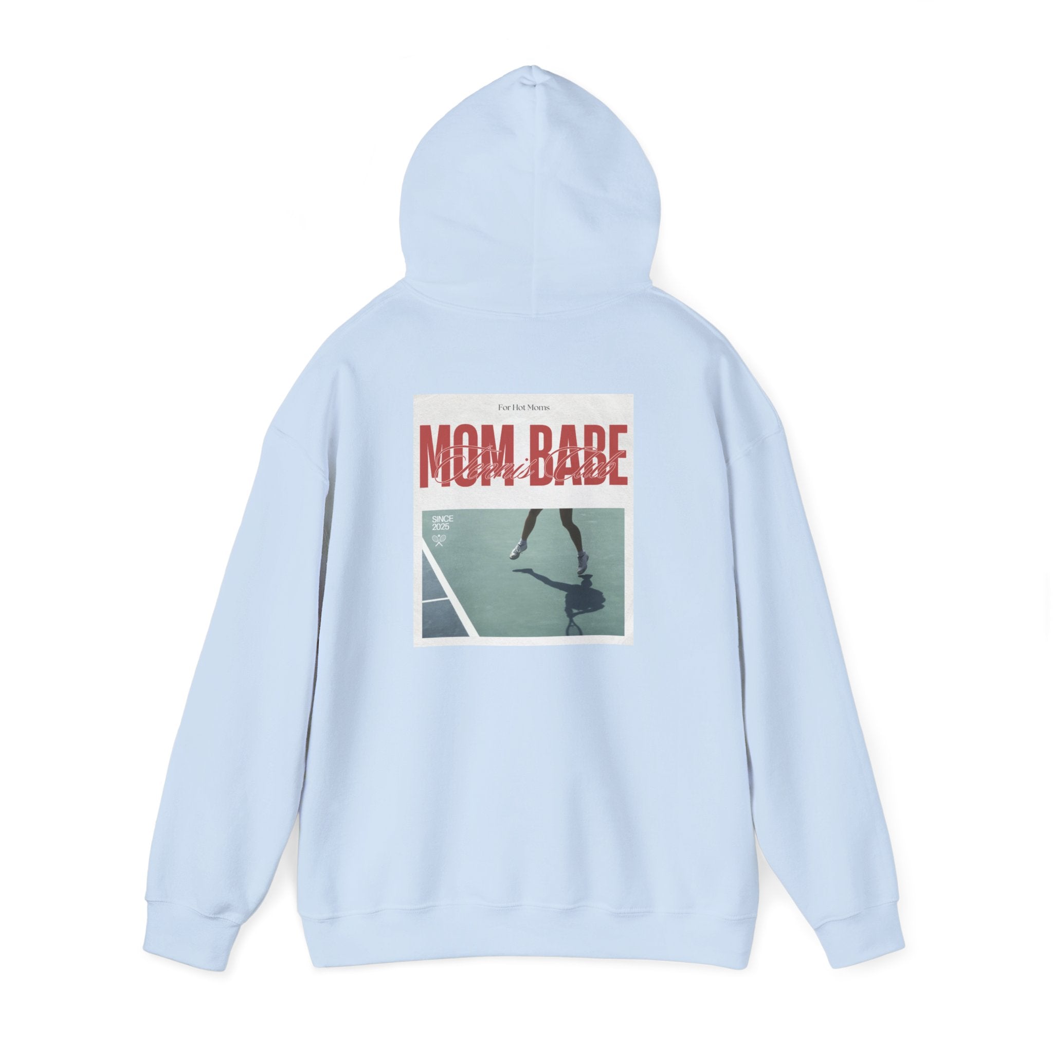 Mom Babe Tennis Club - Graphic Hoodie