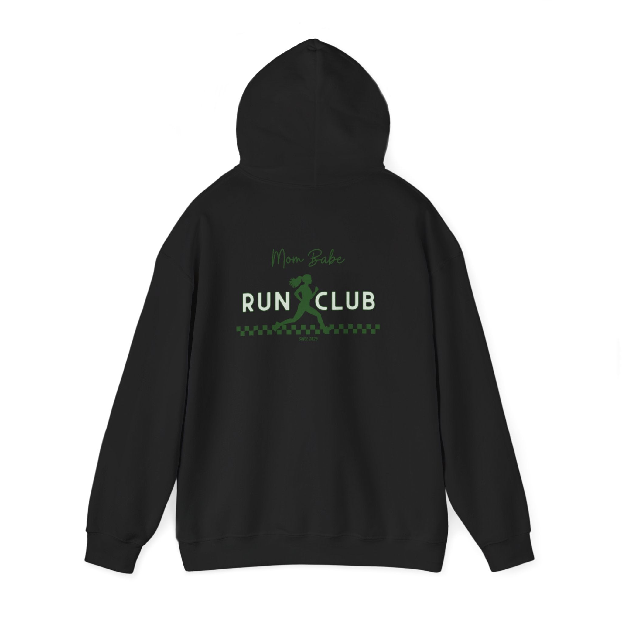 All Mom Babes Need - Graphic Check Hoodie