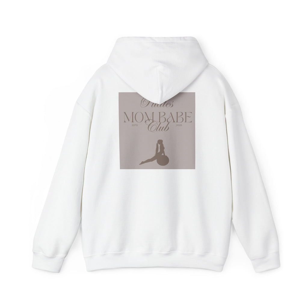 Pilates Mom Babe Club — Workout Graphic Hoodie