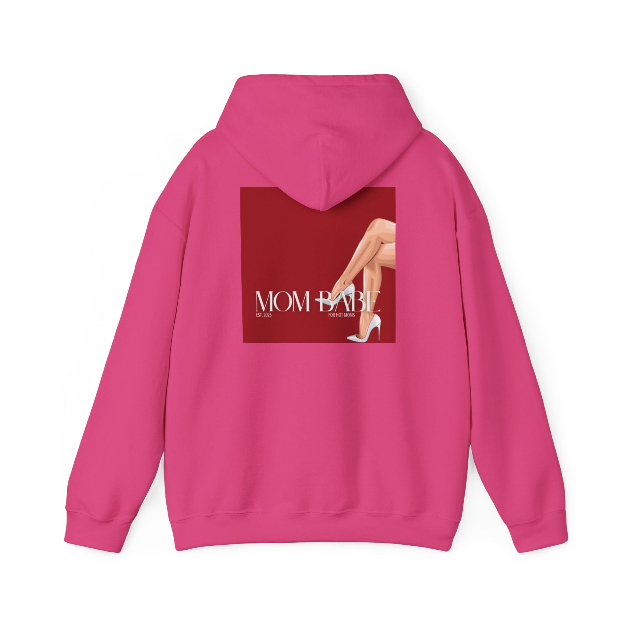Mom Babe For Hot Moms - White Heels Graphic Hoodie